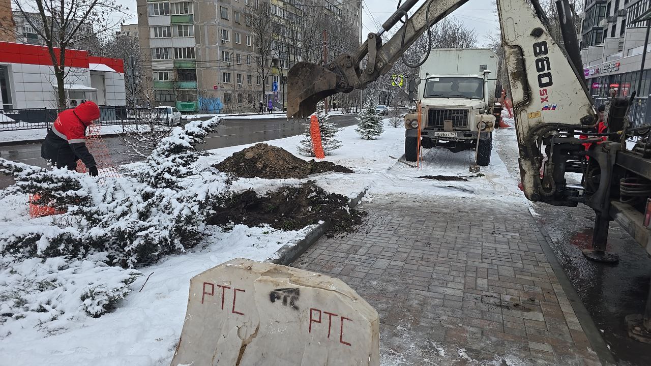 Работы на пр-кте Стачки, 29.12.2025