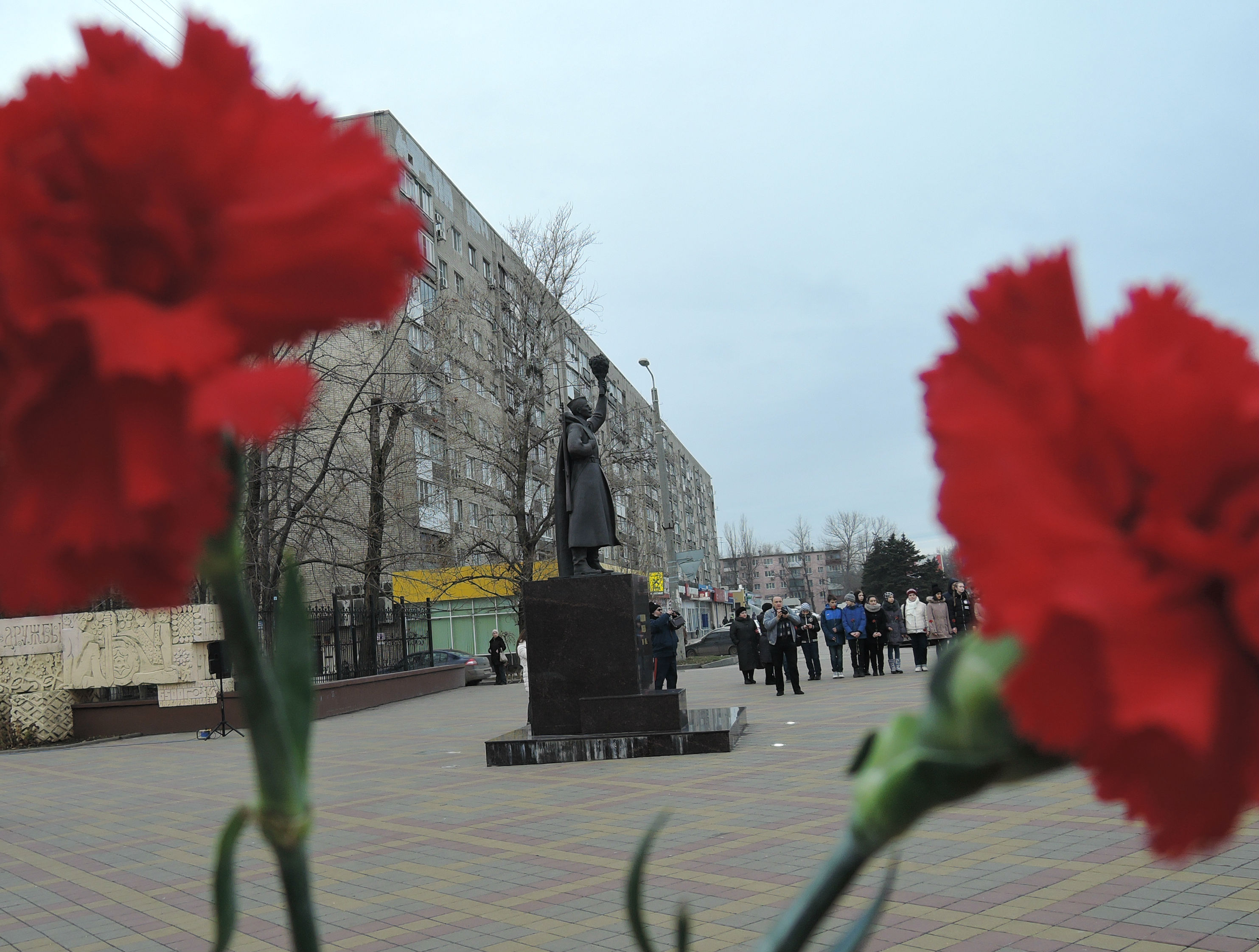 Памятник ко Дню освобождения Ростова на Дону